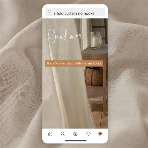 Snap Buttons Are a Must-Have for S-Fold Curtains…