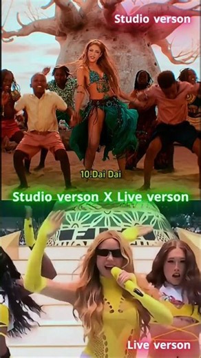 🔥 Find the Difference! Shakira's "Dai Dai" Official Video vs World Cup 2026 Opening Ceremony 🤯⚽