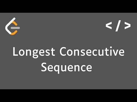 LeetCode 128 | Longest Consecutive Sequence