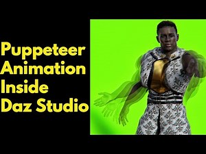 Puppeteer Animation Inside Daz Studio