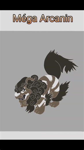 Arcanine Mega #pokemon #arcanine #gen1 #megaevolution #firetypepokemon