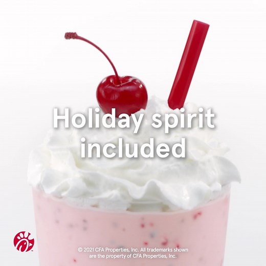 314 reactions · 81 shares | Holiday cheer is here: the Peppermint Chip Milkshake. Available for a limited time. | Chick-fil-A | Facebook