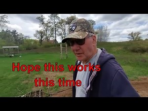 Testing a DIY drag harrow and reseeding a food plot