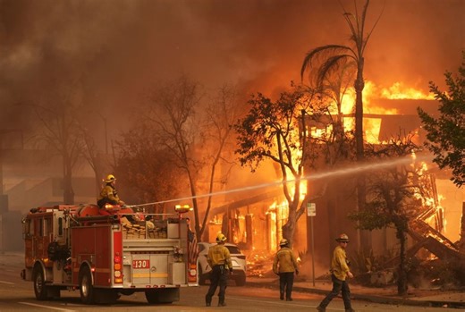 Hollywood Hills Fire Breaks Out as Deadly Wildfires Burn Out of Control Across Los Angeles Area - The National Herald