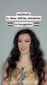 He She It Is, Was, Will be, Would be In Hungarian #learnhungarian