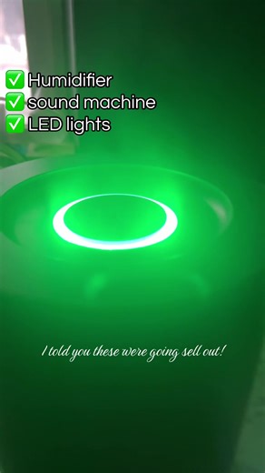 #tiktokshopcreatorpicks #soundmachine #humidifier #qvc If you're always running the heat if you're always coughing if you always feel like your throat is dry you need a humidifier in your house. your heat is drying out your air. if you have plants, they need the moisture in the air as well. This is a three in one. Once they sell out, they won't restock and grab your color that you want today. Is a humidifier is a nightlight is a sound machine.
