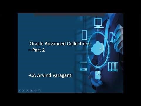 Oracle Advanced Collections Part 2_Critical Setups in Advanced Collections