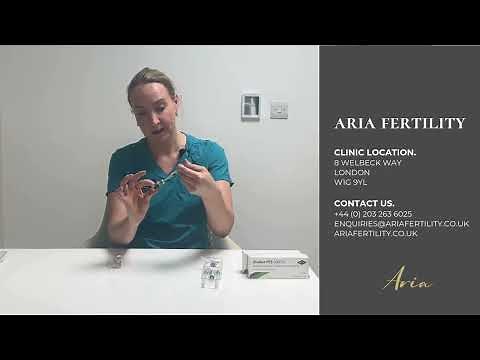 How to self inject Zivafert | Aria Fertility Clinic