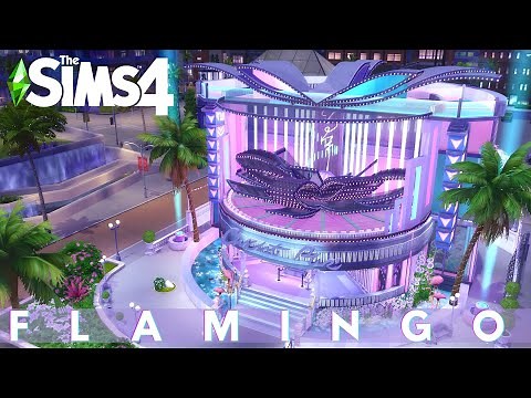 FLAMINGO | LAS VEGAS CINEMA & NIGHTCLUB | The Sims 4 Speed Build | NOCC