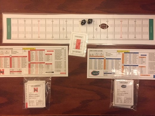WhoaNellie College Football Board Game