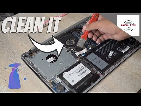 How to Clean Laptop from the Inside | Clean Dust from Laptop | Clean Dell Laptop