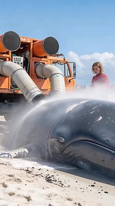 365K views · 3.3K reactions | Marine Biologist Work Hard To Save Stranded Whale In Need Of Help! | Even More Vu | Facebook