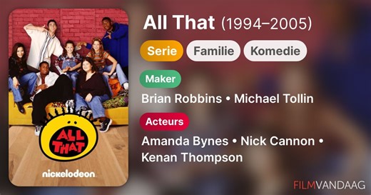 Koop All That (serie, 1994–2005) op dvd of blu-ray