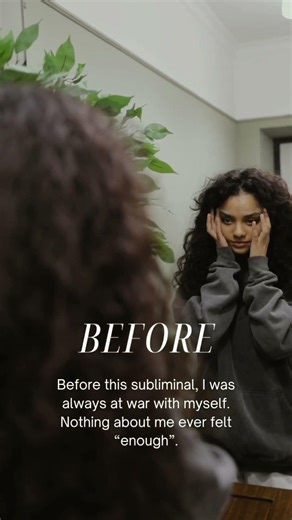 Before ➜ After: Self-Acceptance Subliminal 💫 | Make Peace With Yourself