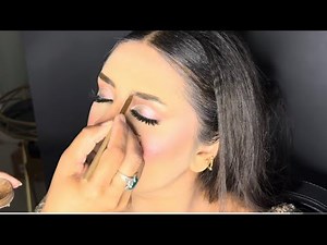 Cut Crease Makeup Tutorial for Beginners | Easy Step-by-Step Glam Eye Makeup | Farah Salon