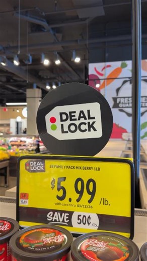 New deals unlocked! 🔓 These deals and more, now until 3/12! Look for the tags in store! 🏷 | Stop & Shop