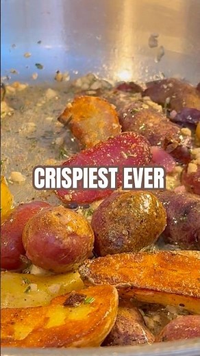 The Ultimate Duck Fat Potatoes (Crispy & Garlicky) #duckfatpotatoes