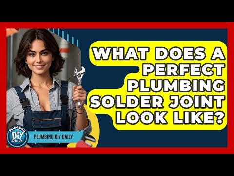 What Does A Perfect Plumbing Solder Joint Look Like? - Plumbing DIY Daily