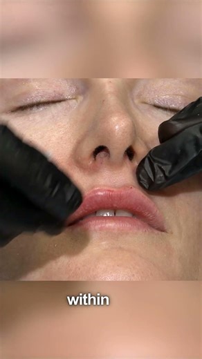 Do this whilst injecting lips for a better result.