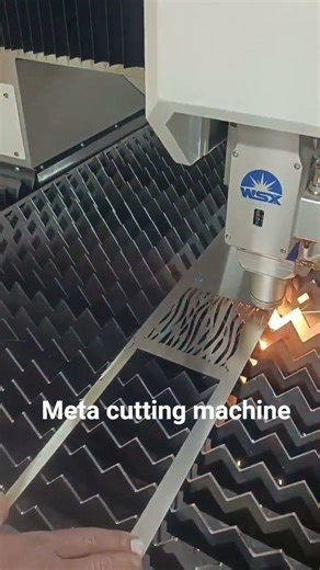 #cnc meta cutting machine & 💯 finishing 😊