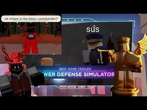 Waiting Bloxy Commander Code In Nutshell - Tower Defense Simulator (Roblox) Memes