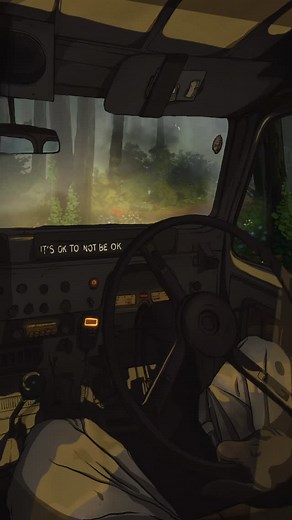 70K views · 10K reactions | Sometimes you just have to pull over to the side of the road and process it all… #1924us #life #art #animation #beautiful #explore #happiness #grief #love #cool #mrskelly #truck #forest #rain #inspiration #motivation | 1924 | Facebook