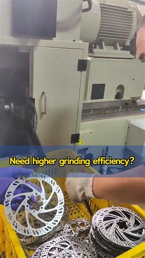 Need higher grinding efficiency? #doublediscgrinder #parallelgrinding #machinetools #grindingmachine #doublediscgrindingmachine