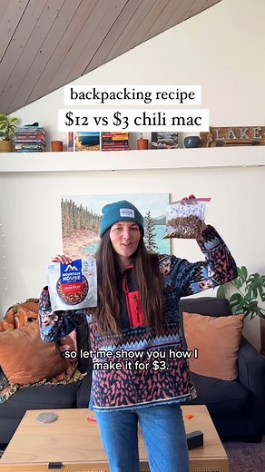 Zoe & Kelby Jecker | Adventure Lovers on Instagram: "homemade backpacking dinner recipe 👇🏼 One of the best ways to start dehydrating your own meals is to take inspiration from meals you can already find at the store!! These typically are going to rehydrate pretty well and will be an okay texture when you add water, and it’s something I know I’ll already like after hiking 10+ miles in a day. It’s actually crazy to line out how much cheaper it can be to make this at home. In this one evening I w