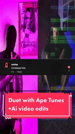 Duet with @ApeTunes #ai #rap #6x6 #chicago #aidrake #airap #aimusicvideo #kaiber #colombian #nyc #aimusic
