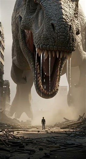 もし巨大怪物が現実に現れたら｜What if this monster was real? #恐怖#巨大怪物#架空生物#人類滅亡#怖い動画#shorts#monster#giantcreature