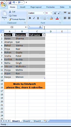 𝙴𝚡𝚌𝚎𝚕 𝙵𝚘𝚛𝚖𝚞𝚕𝚊 𝙴𝚅𝙴𝚁𝚈 𝙱𝚎𝚐𝚒𝚗𝚗𝚎𝚛 𝙼𝚞𝚜𝚝 𝙺𝚗𝚘𝚠!🔥✅💡