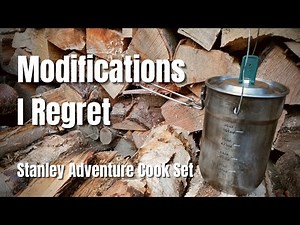 Stanley Adventure Cook Set Modifications I Regret