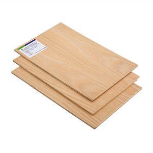 [Hot Item] Crown Cut Flower Grain Red Oak Plywood 5mm for Saudia Arabia