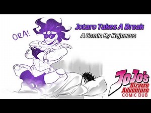 JJBA Comic Dub | Jotaro Takes a Break