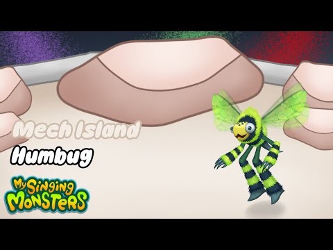 Dedrush's Ethereal Islands but better monsters and sounds - Humbug (MECH ISLAND) #mysingingmonsters