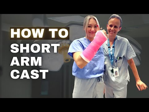 How to Make a Short Arm Cast