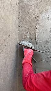 8.4K views · 77 reactions | How To Render A Brick Wall - Beautiful construction - beautiful windows - sand and cement step by step | Creative Handmades Ideas Diy | Facebook