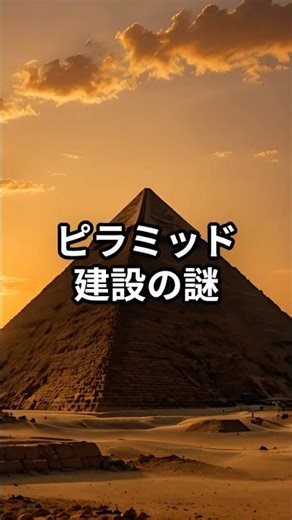 ピラミッドの建設方法