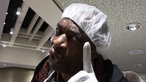 Dikembe Mutombo's Giving Joel Embiid Finger Wag Lessons!