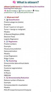 What is sklearn? Machine Learning in Python Explained in Seconds