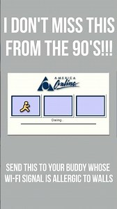 I Don’t Miss This from the 90’s!!! AOL Dial-Up Vibes #90sMemories