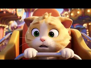 Fraidy Kat and the Carnival | A Gentle Courage Story for Kids | Sweet Animated Adventure