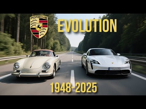 Porsche Evolution: From 1948 to 2024 (Animated Transformation)