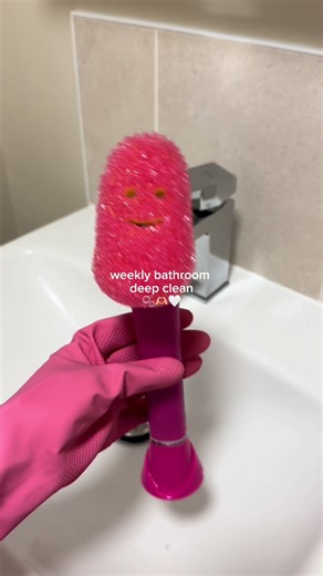 Weekly ASMR Bathroom Cleaning Routine