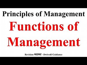 Functions of Management, Management Functions, Principles of Management, Business Studies, BBA, bcom
