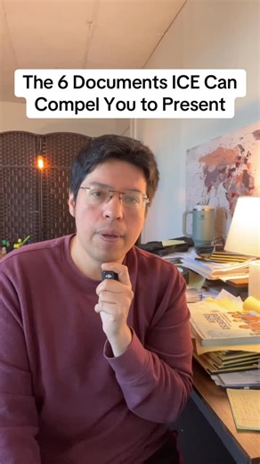 10/30. There is a very long list of required “alien” documents but most are covered by these 6 categories of documents. Español @holapedrochavez #immigrationlawyer #immigrationlaw #ice #immigration #knowyourrights | Pedro Chavez