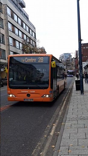 Cardiff Bus 118 on the 28 to City Centre #cardiffbus #buses