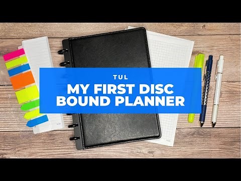 Setting up the TUL Disc Bound Planner Custom Note-Taking System