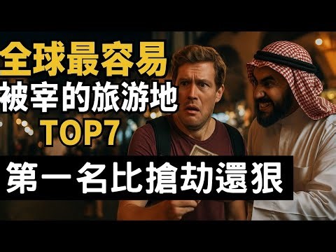別再傻了！全球最容易被宰的旅遊地TOP7！第一名簡直超誇張了！