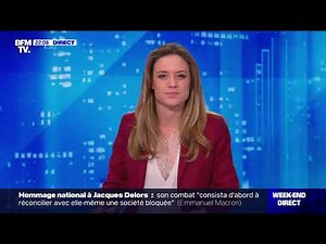 BFMTV | Return of Céline Pitelet to Week-end Direct (headlines and intro) - January 5, 2024